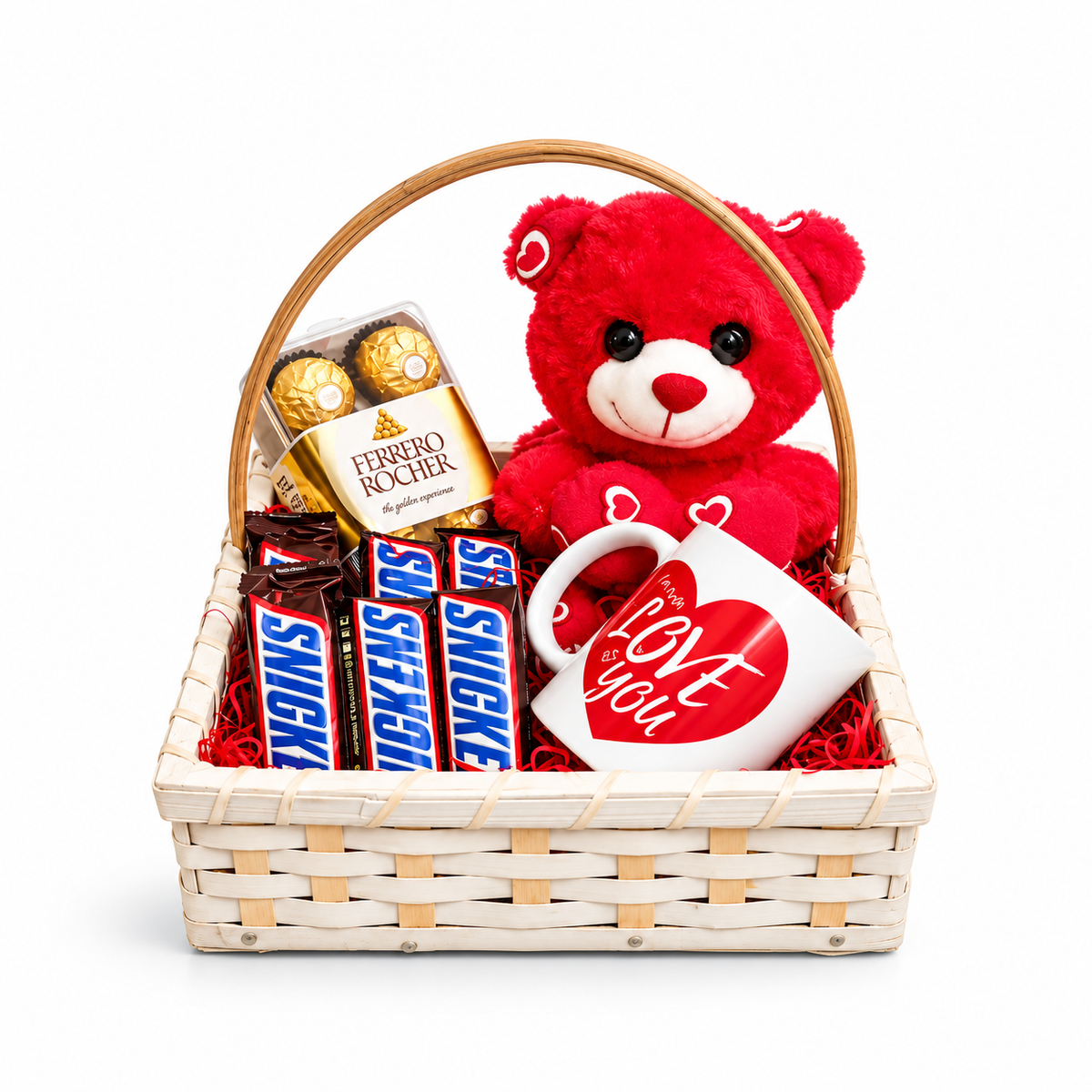 Sweet Love Surprise Hamper – Teddy, Chocolates & Mug